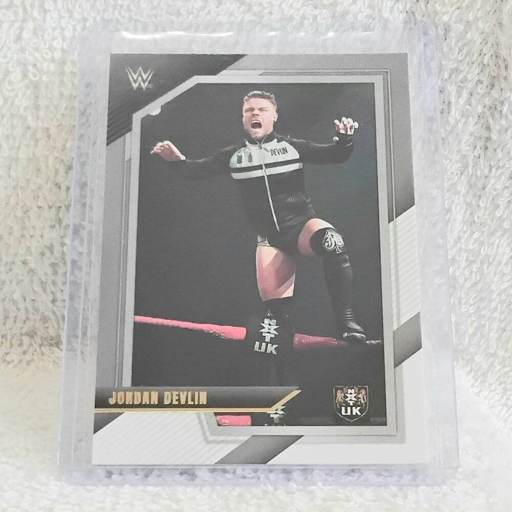 5/$20 Mint 2022 Panini Jordan Delvin Silver NXT/WWE Card 78!!